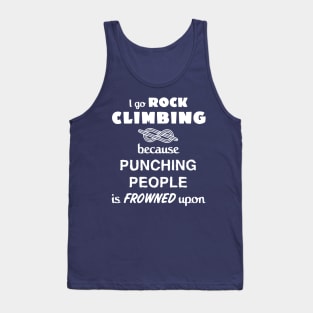 Rock Climbing Love Gift- cool Tank Top